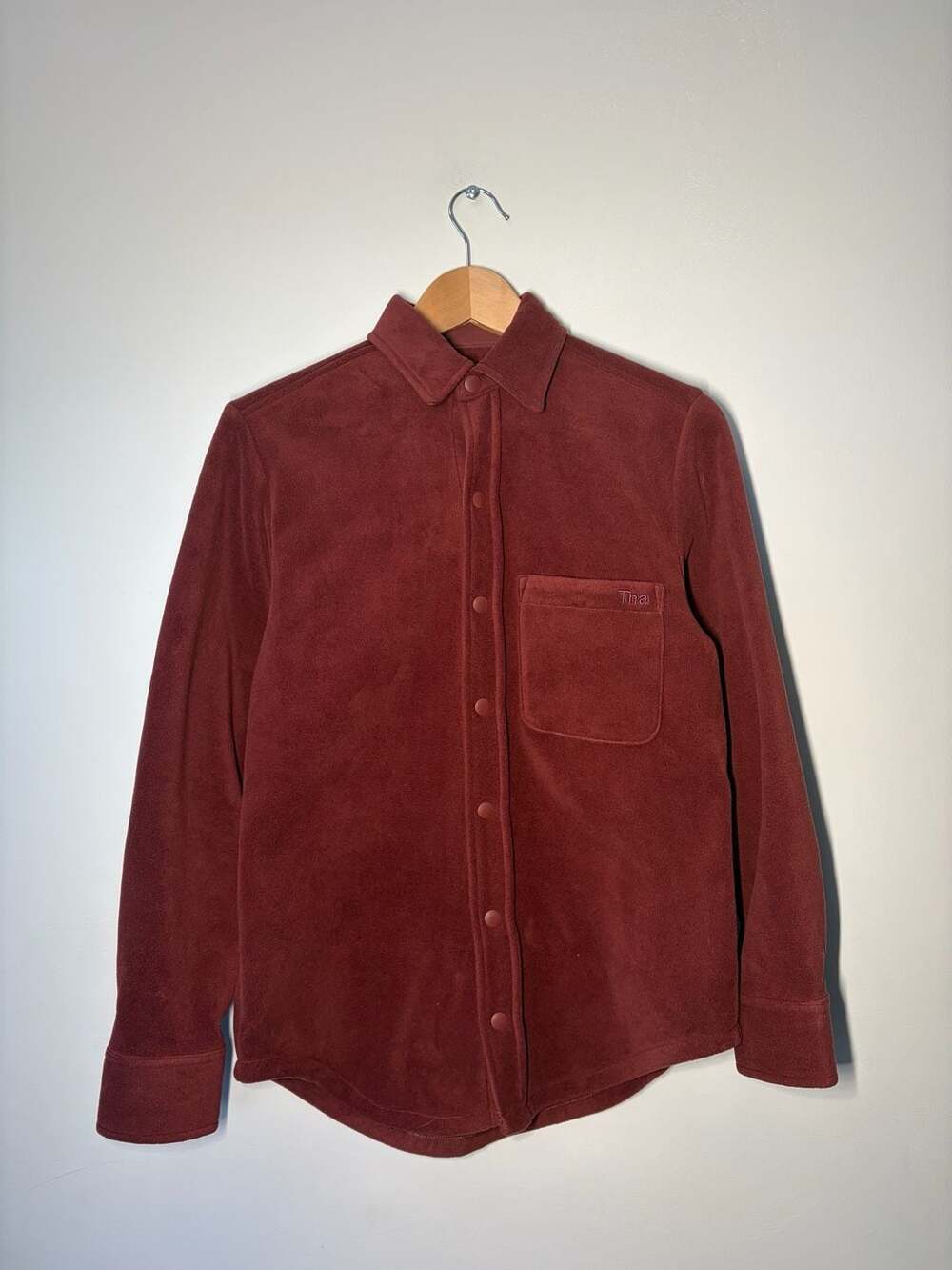 Tna Polar Fleece Button-Up Shirt Jacket - Picture 2 of 7